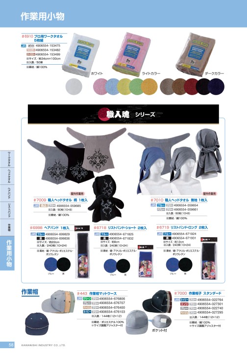 KAWANISHI PRODUCTS 2018 川西工業株式会社 総合カタログ