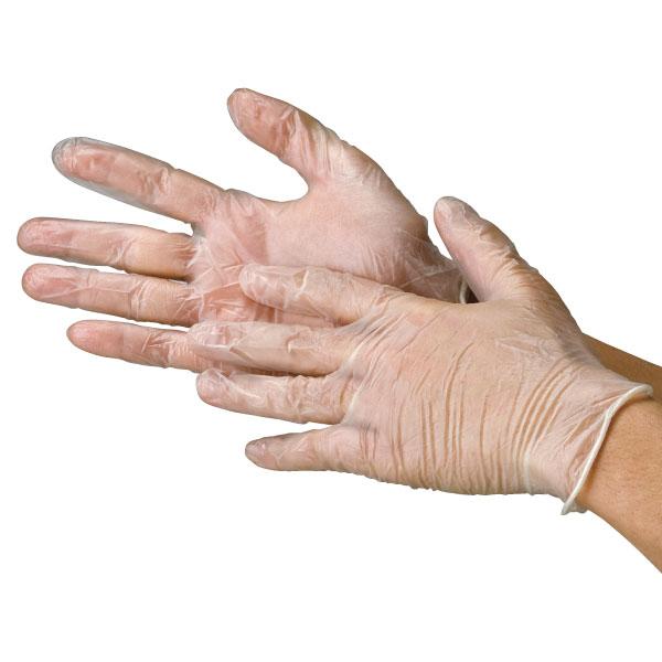 2023 ビニール使いきり手袋 粉無 100枚入｜医療・介護関連用品